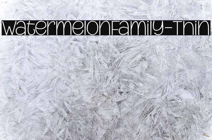 WatermelonFamily-Thin Example 1