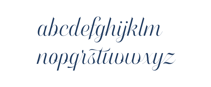Watermint Script PERSONAL USE Regular Lowercase