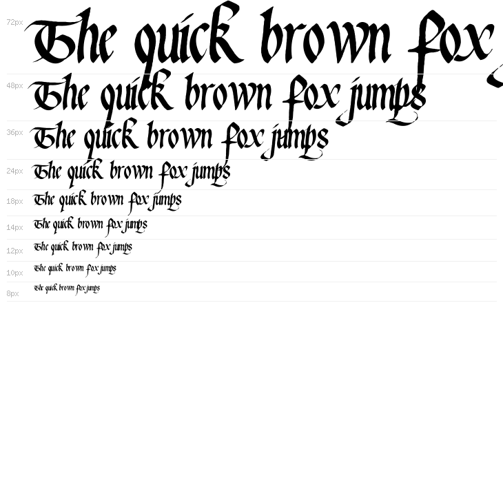 Waters Gothic Deux Waterfall