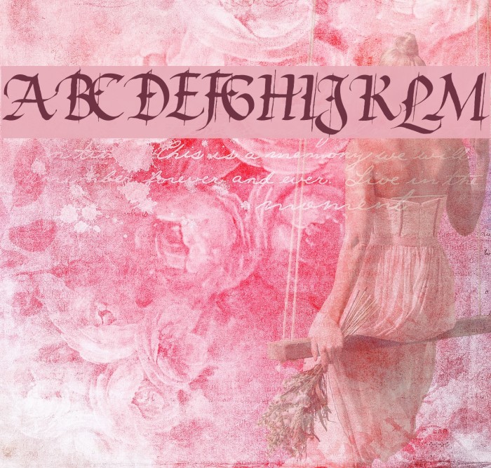 Waters Gothic Font examples