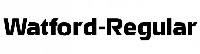 Watford-Regular  Fuentes Gratis Descargar