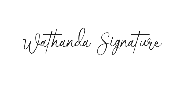 Wathanda Signature Logo