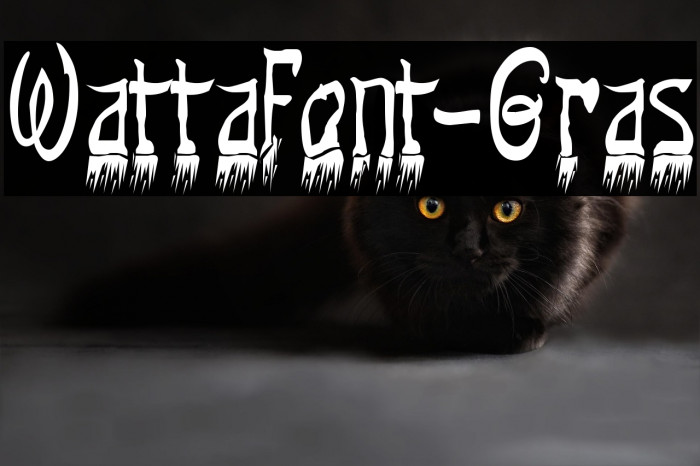 Wattafont-Gras Example 1