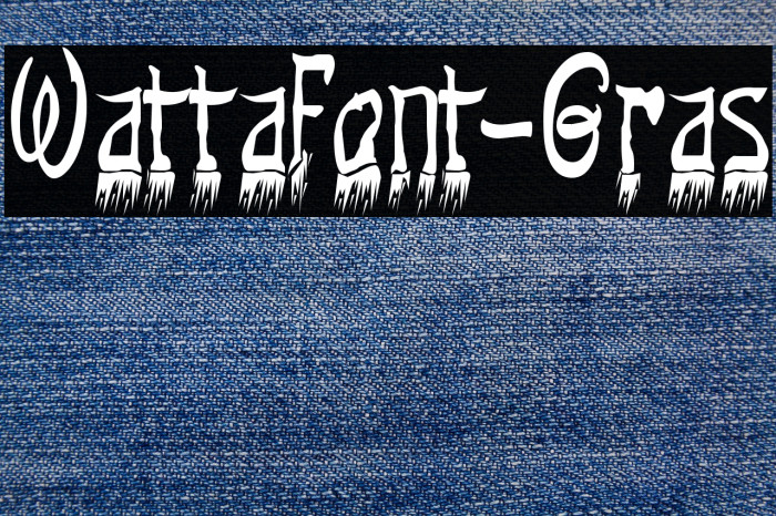 Wattafont-Gras Example 3