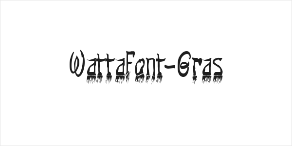 Wattafont-Gras Logo