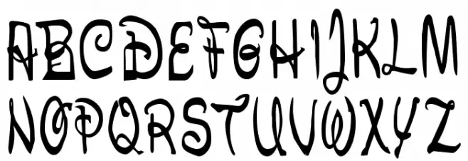 Wattafont 字体 大写