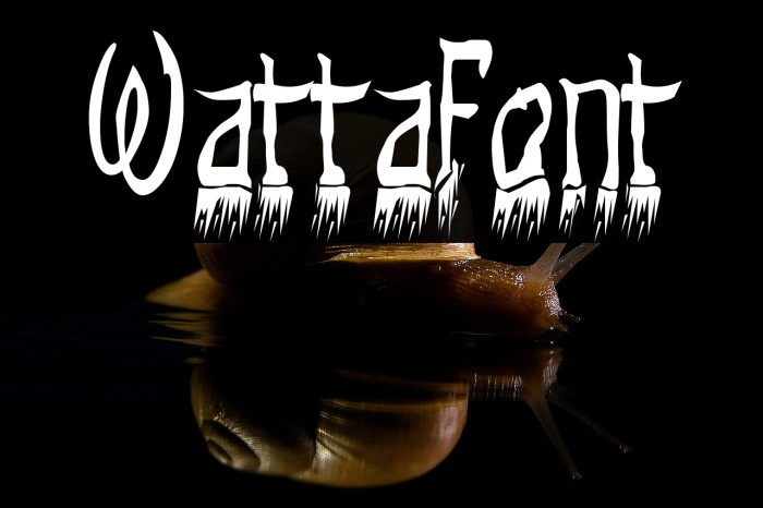 Wattafont Example 2