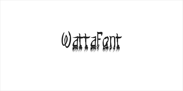 Wattafont Logo