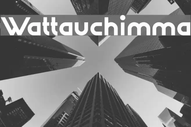 Wattauchimma Font examples