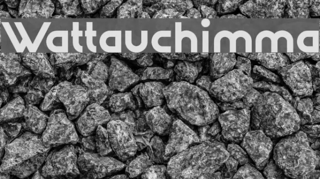 Wattauchimma Font examples