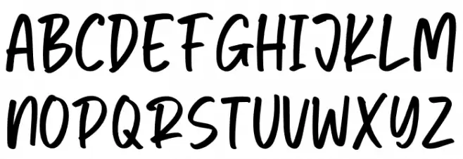 Watterbite Personal Use Шрифта ВЕРХНИЙ