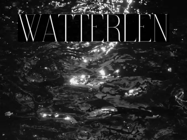 Watterlen Font examples