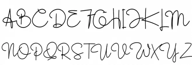 Watterline Personal Use Schriftart Groß