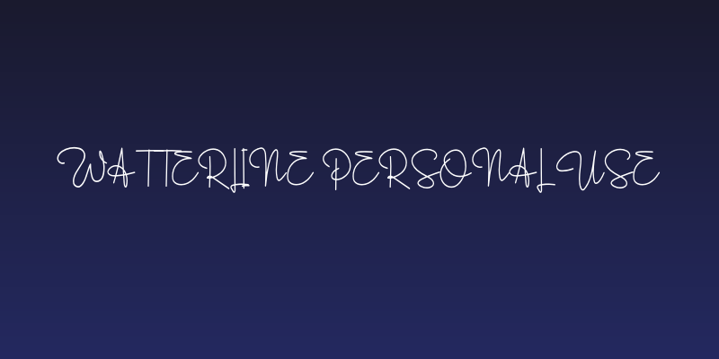 Watterline Personal Use Social Header