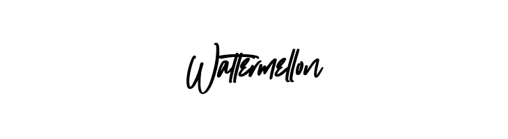Wattermellon  नि: शुल्क फ़ॉन्ट्स डाउनलोड