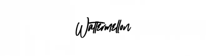 Wattermellon  font caratteri gratis