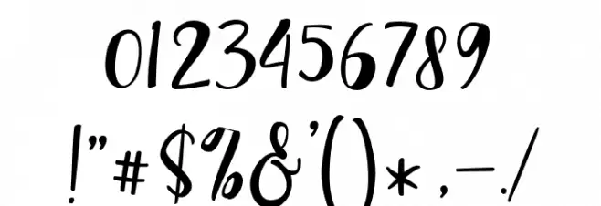 Wattever Font OTHER CHARS