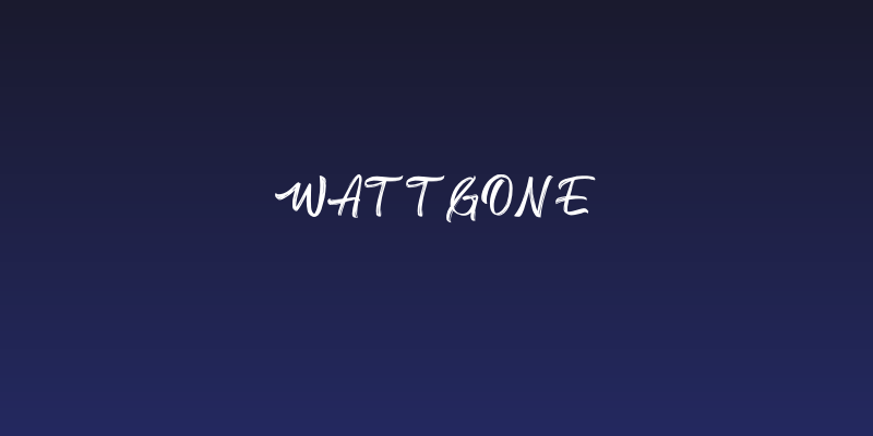 Wattgone Social Header