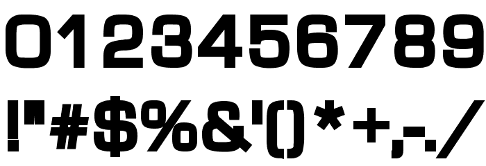 Waukegan LDO Black Font OTHER CHARS