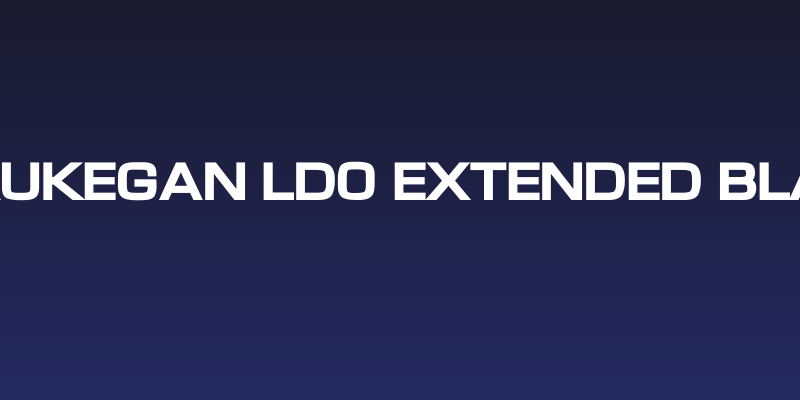 Waukegan LDO Extended Black Social Header