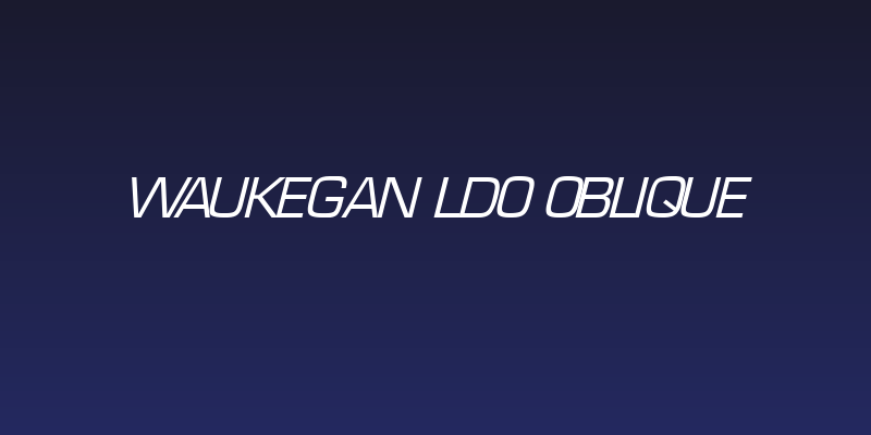 Waukegan LDO Oblique Social Header