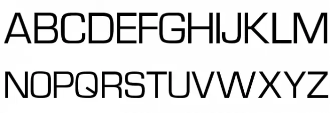 Waukegan LDO フォント 大文字