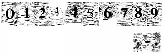 WavEd Regular Font OTHER CHARS