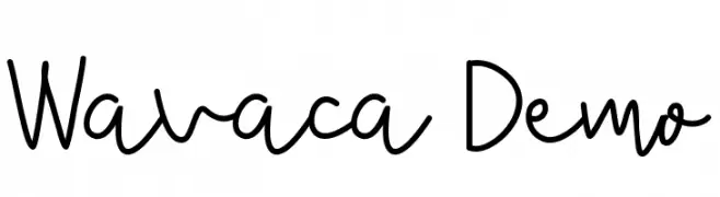 Wavaca Demo  Frei Schriftart Herunterladen