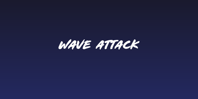 Wave Attack Social Header