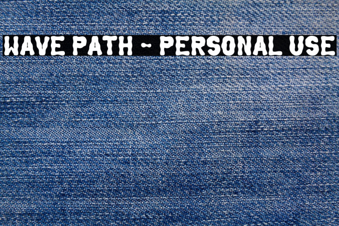 Wave Path - Personal Use Example 2