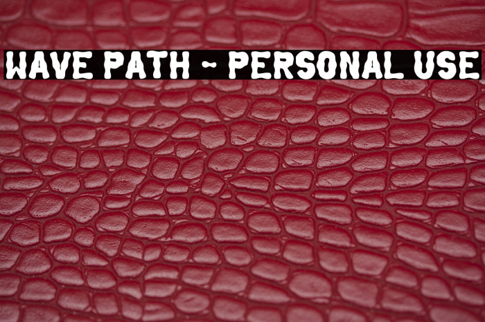 Wave Path - Personal Use Example 3