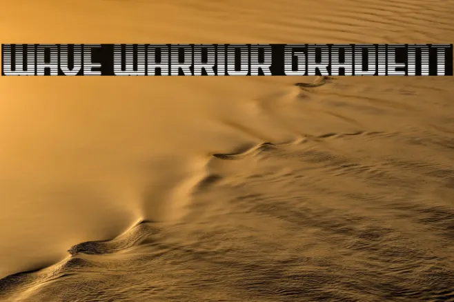 Wave Warrior Gradient Example 1