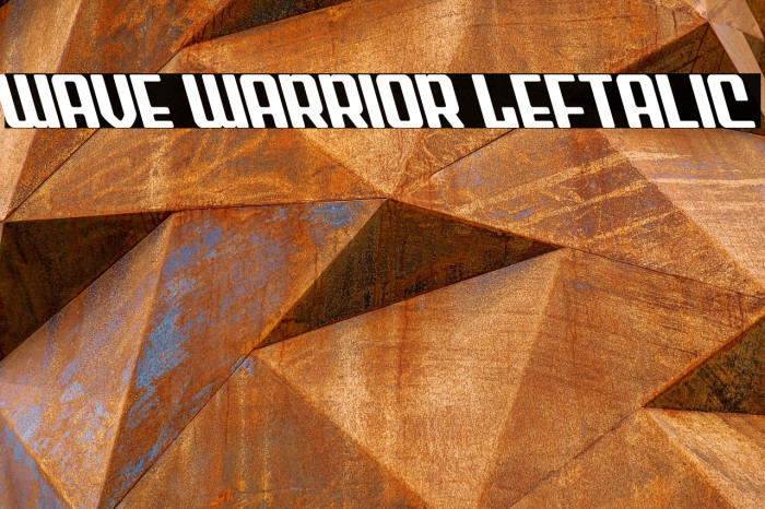 Wave Warrior Leftalic Example 2