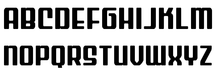 Wave Warrior Spaced Font LOWERCASE