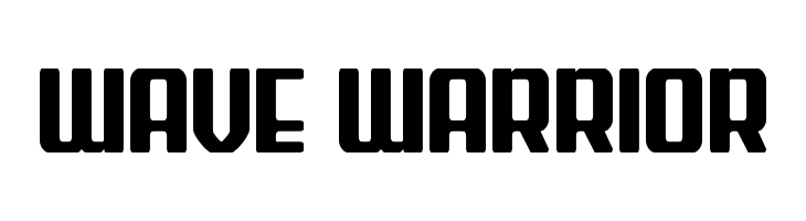 Wave Warrior  नि: शुल्क फ़ॉन्ट्स डाउनलोड
