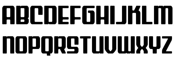 Wave Warrior Font LOWERCASE