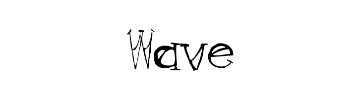Wave  Скачать бесплатные шрифты