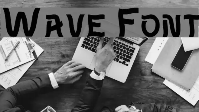 Wave Font examples