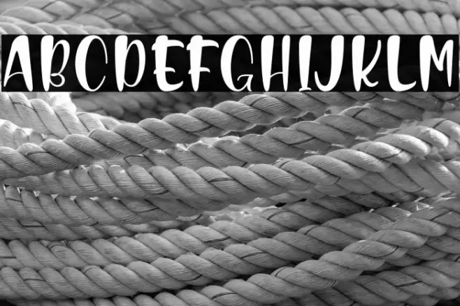 Wavering Font examples