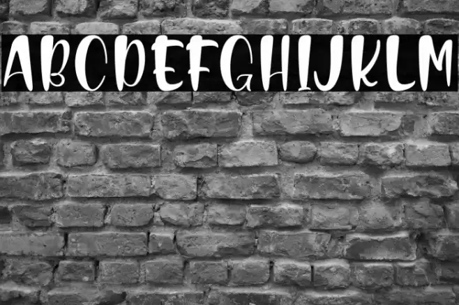 Wavering Font examples