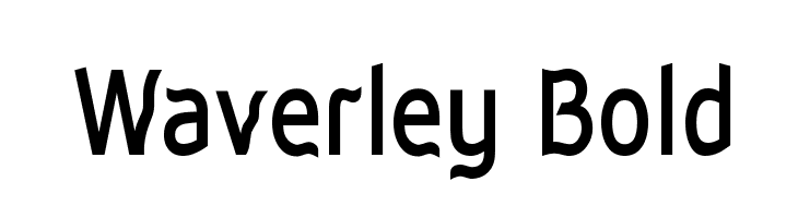 Waverley Bold  Frei Schriftart Herunterladen