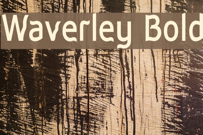 Waverley Bold Example 2