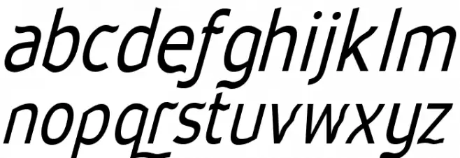 Waverley-Italic Fonte MINÚSCULAS
