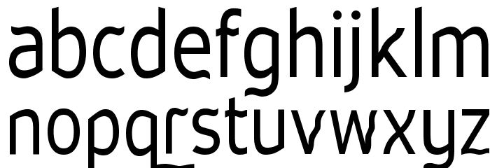 Waverley Font LOWERCASE