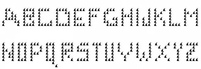 Waves Regular फ़ॉन्ट लोअरकेस
