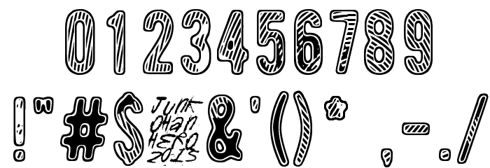Waveternity Font OTHER CHARS