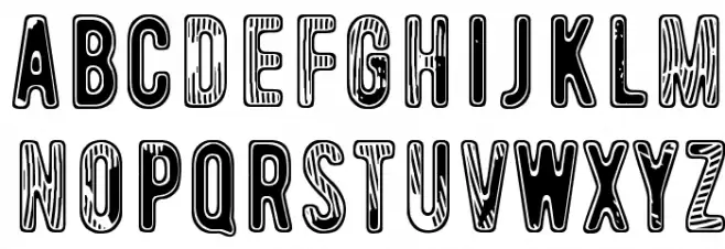 Waveternity Schriftart Groß