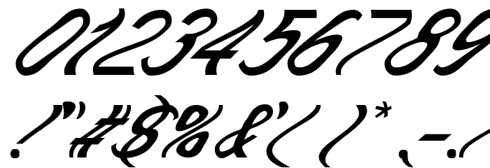 Wavetosh Font OTHER CHARS