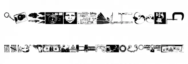 Waving My Arms in the Air Font OTHER CHARS