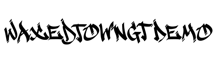 Waxedtown GT Demo  Frei Schriftart Herunterladen